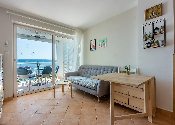 Traumhaftes Direkt Am Mit Privatem Balkon, Meerblick, Waschmaschine, Klima Apartamento *