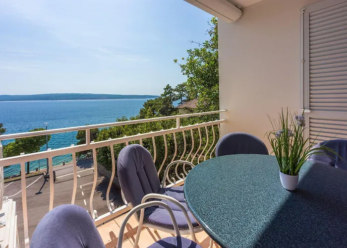 Traumhaftes Direkt Am Mit Privatem Balkon, Meerblick, Waschmaschine, Klima Apartamento Selce